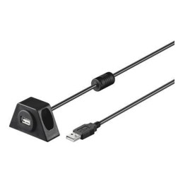 Prolunga USB 2.0 fissabile con viti 2 m Nero