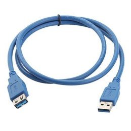 Cavo Prolunga USB 3.0 A maschio/A femmina 1m Blu