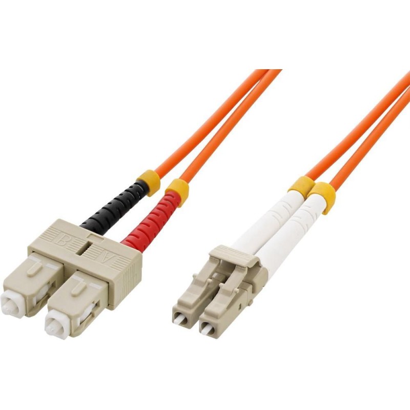 Cavo Fibra Ottica Multimodale OM2 SC/LC 50/125 20 m Cavo Fibra Ottica Multimodale OM2 SC/LC 50/125 20 m
