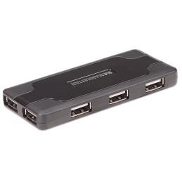 Mini Hub USB 2.0 alta velocità 7 porte