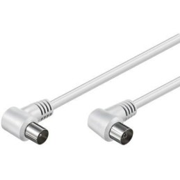 Cavo Antenna TV M/F 10 mt angolato 90°