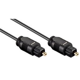 Cavo Audio Ottico Digitale Toslink (SPDIF) M/M 3m ø 2.2mm