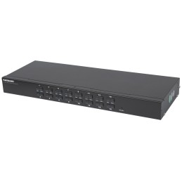 KVM Switch 16 porte combo USB + PS/2, OSD