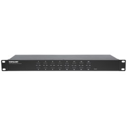 KVM Switch 16 porte combo USB + PS/2, OSD