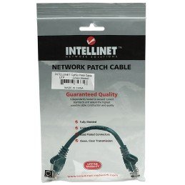 Cavo di rete Patch CCA Cat. 5e Verde UTP 0,5 mt