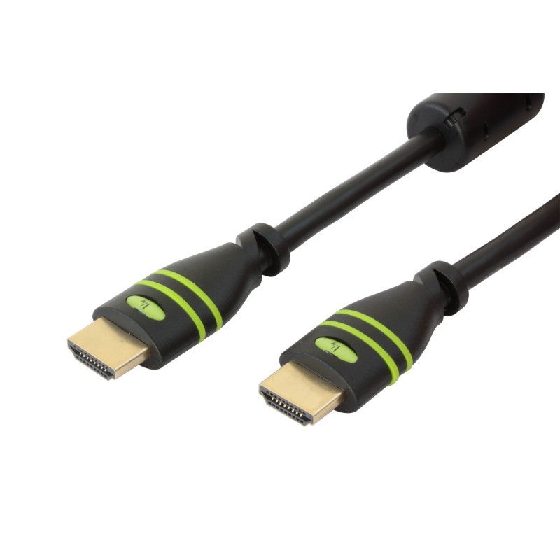 Cavo HDMI™ High Speed con Ethernet A/A M/M con Ferrite 3m