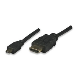 Cavo HDMI™ Highspeed con Ethernet Channel 1.4 A M/ Micro D M, 1,0 m