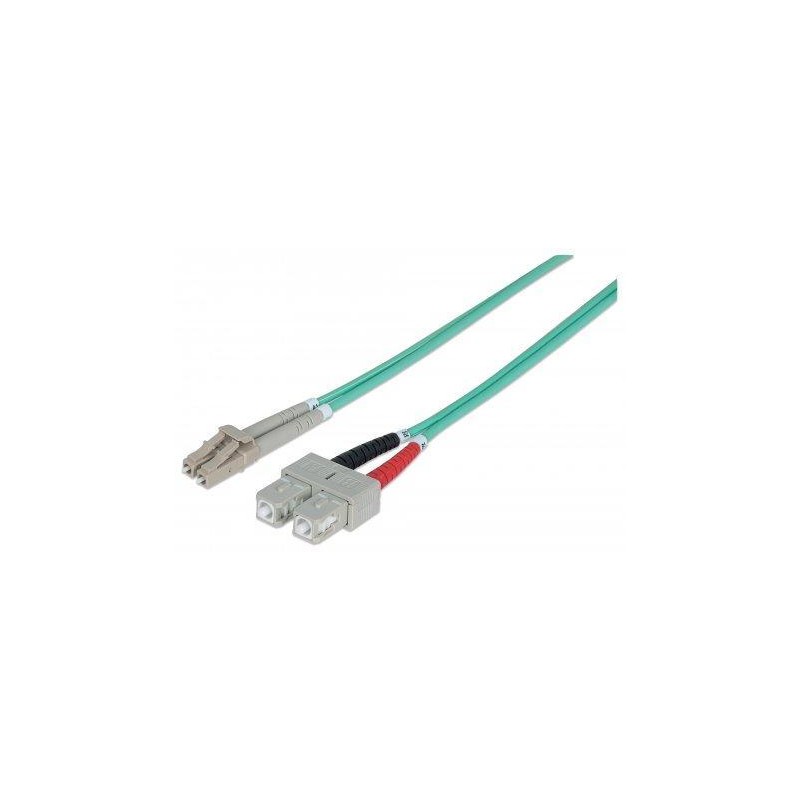 Cavo Fibra Ottica Multimodale OM3 SC/LC 50/125 10 m Cavo Fibra Ottica Multimodale OM3 SC/LC 50/125 10 m