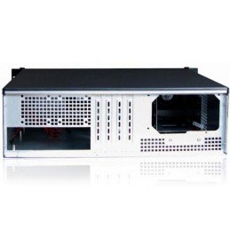 Chassis Industriale da Rack 19" 3U Ultra Compatto Nero