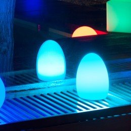 Lampada LED Multicolore di forma Ovale