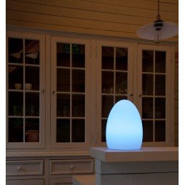 Lampada LED Multicolore di forma Ovale