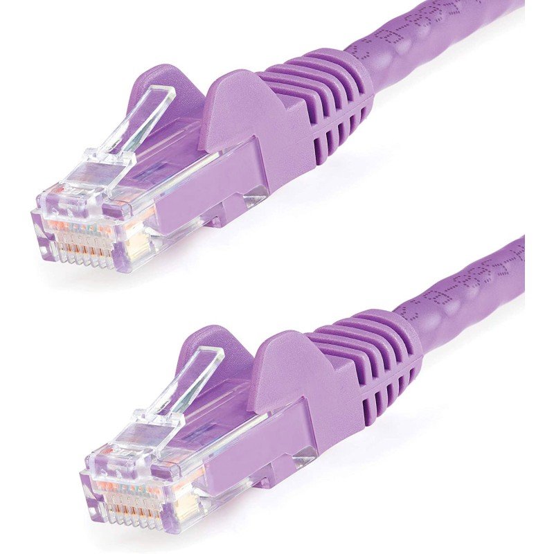 Cavo di rete Patch CCA Cat. 5e Viola UTP 2 mt Cavo di rete Patch CCA Cat. 5e Viola UTP 2 mt