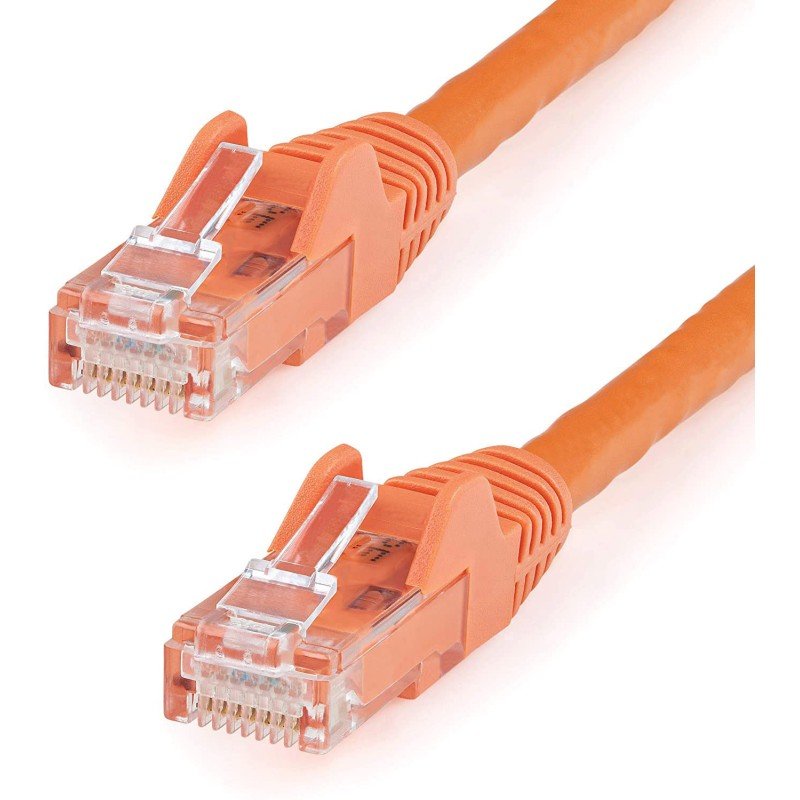Cavo di rete Patch in Rame Cat. 6 Arancione UTP 2 mt Cavo di rete Patch in Rame Cat. 6 Arancione UTP 2 mt
