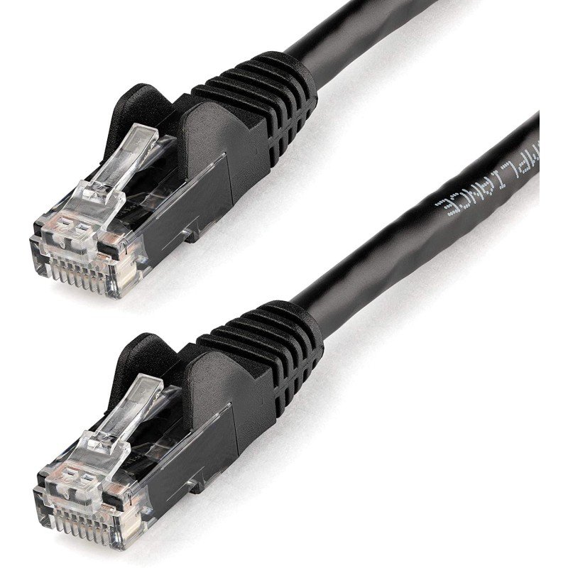Cavo di rete Patch in Rame Cat. 6A Nero UTP 5 mt Cavo di rete Patch in Rame Cat. 6A Nero UTP 5 mt