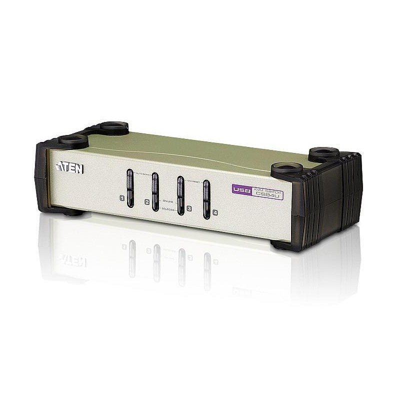 Switch KVM USB/PS2 VGA a 4 porte, CS84U