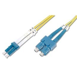 Cavo Fibra Ottica Monomodale OS2 SC/LC 9/125 20 m