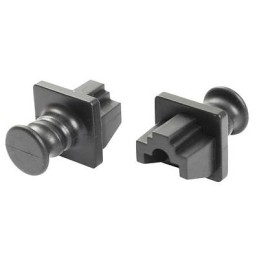 Tappi Parapolvere Prese RJ45, Nero