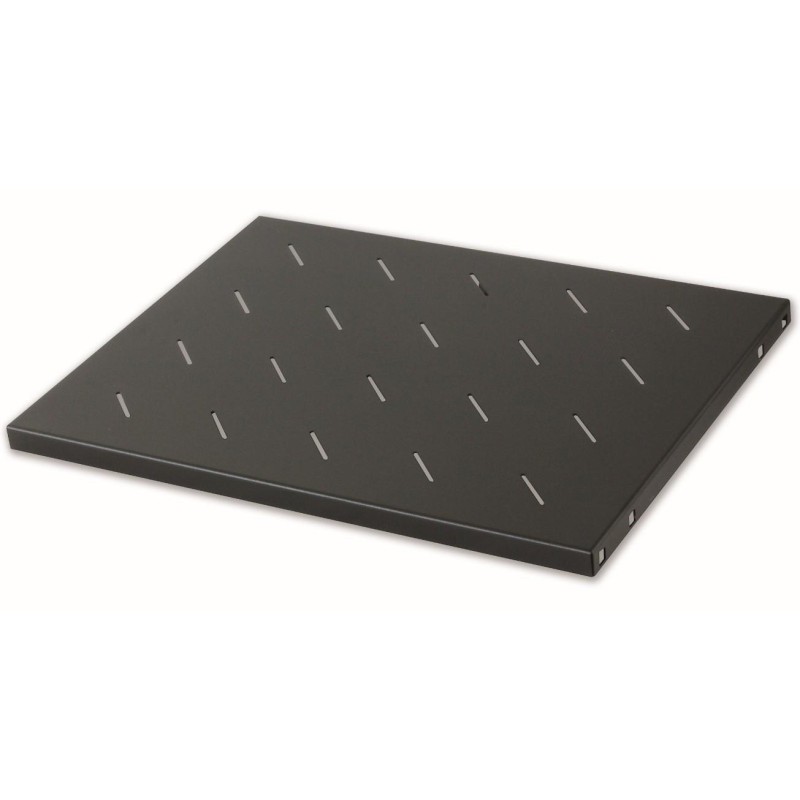 Mensola per rack 19" 345 mm Nera 4 punti Mensola per rack 19" 345 mm Nera 4 punti
