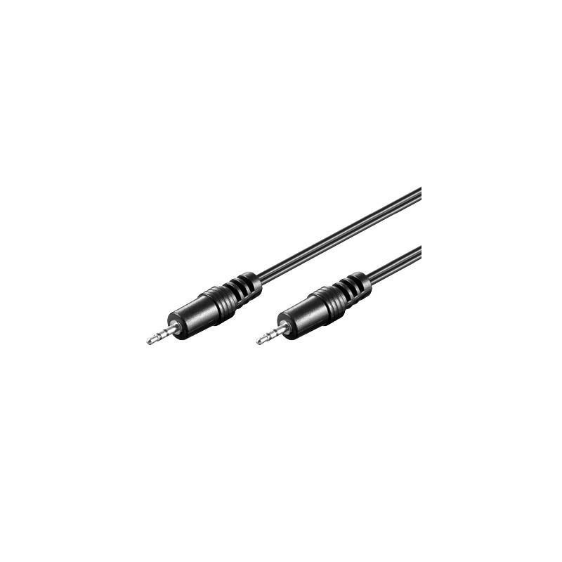 Cavo Audio Stereo 2.5mm M/M 1,5 mt