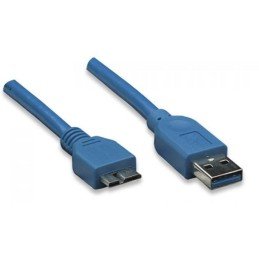 Cavo USB 3.0 Superspeed A/Micro B 0,5 m