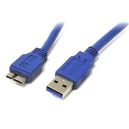 Cavo USB 3.0 A maschio/MIC B maschio 0,5 m FLAT