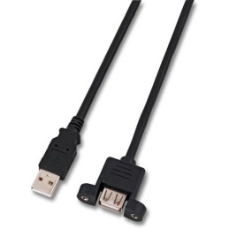 Cavo USB 2.0 A Maschio/A Femmina da Pannello 1 m