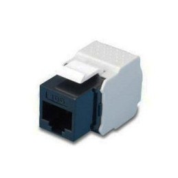 Frutto Keystone RJ45 UTP Cat. 6 Nero Toolfree