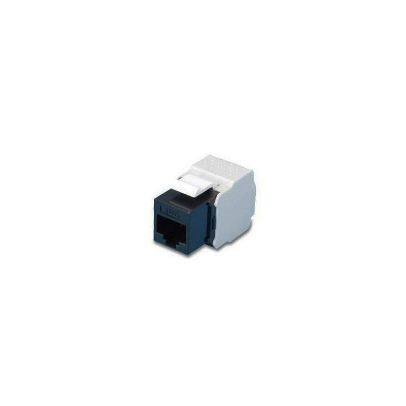 Frutto Keystone RJ45 UTP Cat. 6 Nero Toolfree