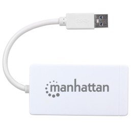 Hub 3 porte USB 3.0 con Adattatore Ethernet Gigabit