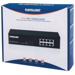 Switch PoE+ 8 Porte, Desktop / Rack