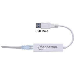 Adattatore USB 3.0 con porta Ethernet LAN 1Gbps