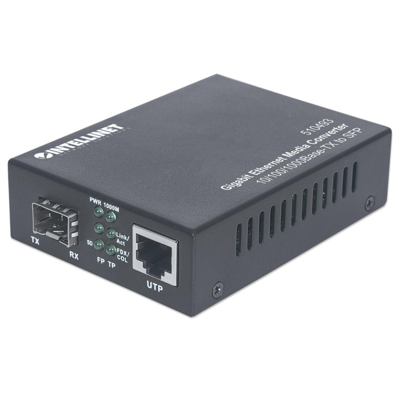 Convertitore RJ45 10/100/1000 Gigabit Ethernet slot SFP