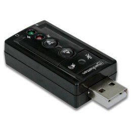 Scheda Audio Stereo USB 2.0 Virtual 7.1 Canali