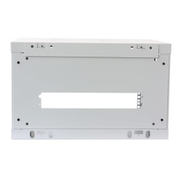 Armadio Rack 19" a muro 6 unità sezione unica prof. 450mm Grigio