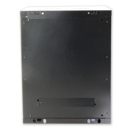 Armadio Rack 19" a muro 15 unità sezione unica prof. 600mm Nero