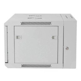 Armadio Rack 19" a muro 9 unità due sezioni Grigio