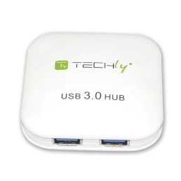 Hub USB 3.0 Super Speed 4 Porte Bianco