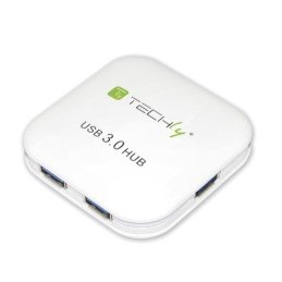 Hub USB 3.0 Super Speed 4 Porte Bianco