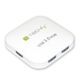 Hub USB 3.0 Super Speed 4 Porte Bianco