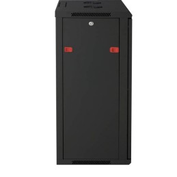 Armadio Rack 19" a muro 20 unità sezione unica prof. 450mm Nero