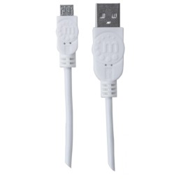 Cavo USB 2.0 A maschio/Micro B maschio 0,6m Bianco