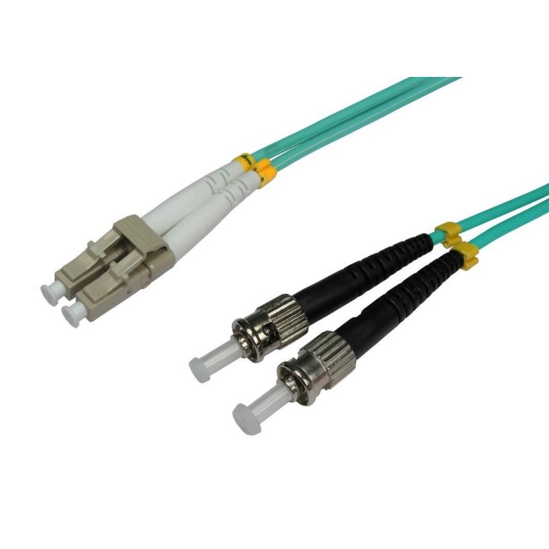 Cavo Fibra Ottica Multimodale OM3 ST/LC 50/125 1 m Cavo Fibra Ottica Multimodale OM3 ST/LC 50/125 1 m