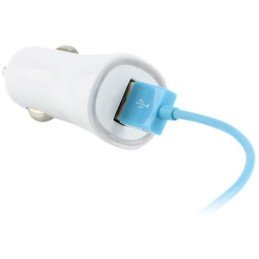 Caricatore da Auto Universale 1 Porta USB con Uscita 5V 1A Bianco