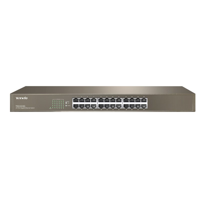 Switch 24 Porte Gigabit Installabile a Rack TEG1024G