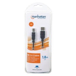 Cavo USB 2.0 Hi-Speed A maschio/B maschio 1,8 m in Blister