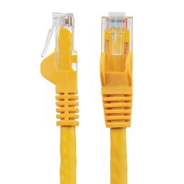 Cavo di rete Patch CCA Cat. 6 Giallo UTP 1 m