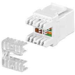 Frutto Keystone RJ45 C5E LSA UTP Bianco