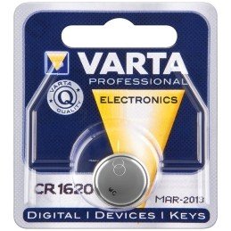 Batteria a bottone Litio CR1620 (blister 1 pz)