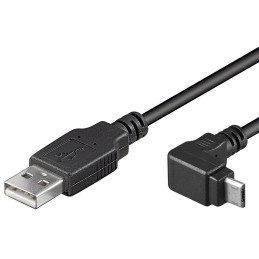Cavo USB A Maschio a MICRO B Maschio Angolato 1,8m