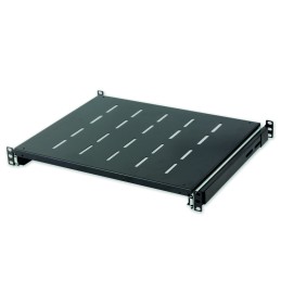 Mensola per Rack 19" Estraibile 550mm Nera